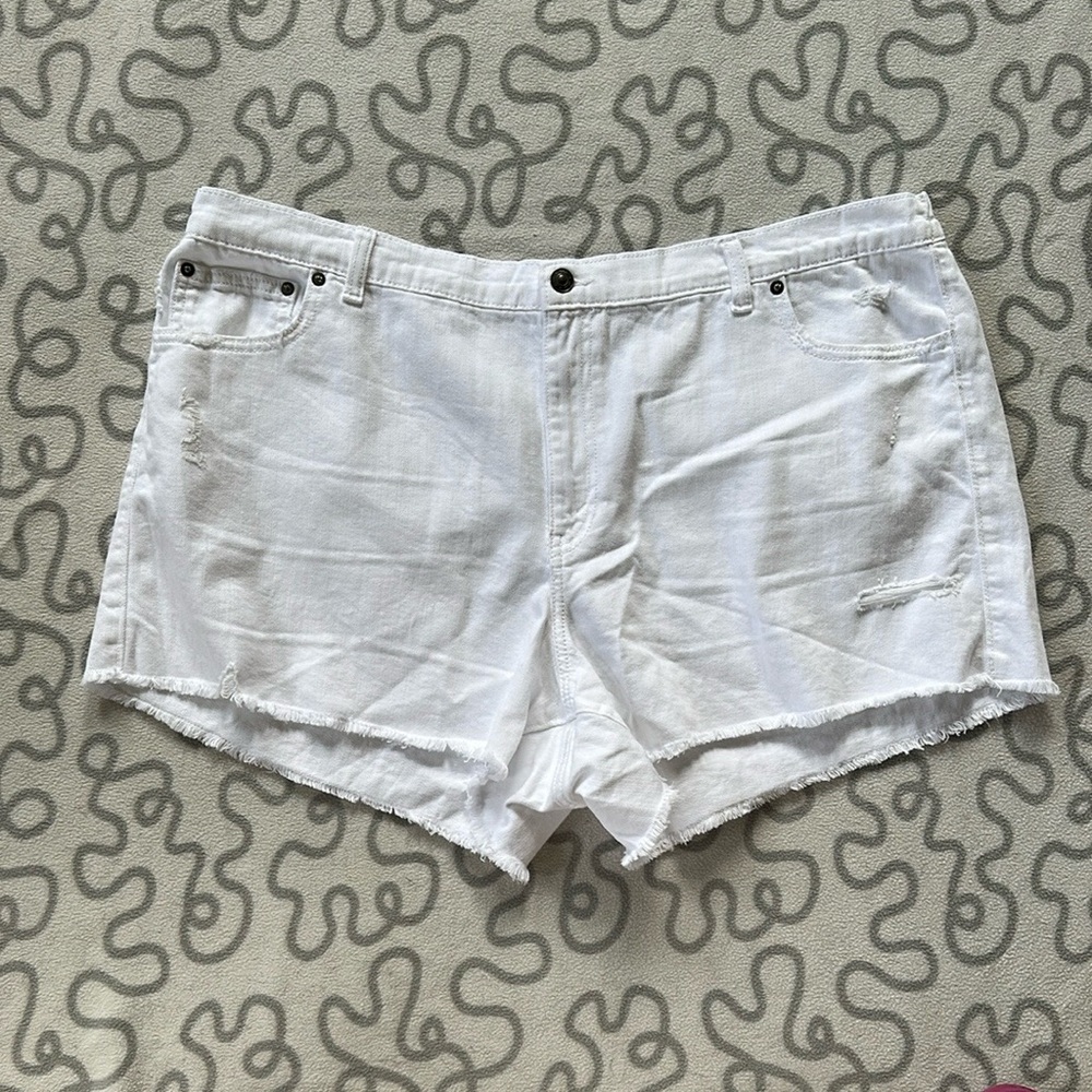 Aerie White Daydream Shorts
